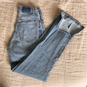 Abercrombie Curve Love Ultra High Rise 90s Straight Jean